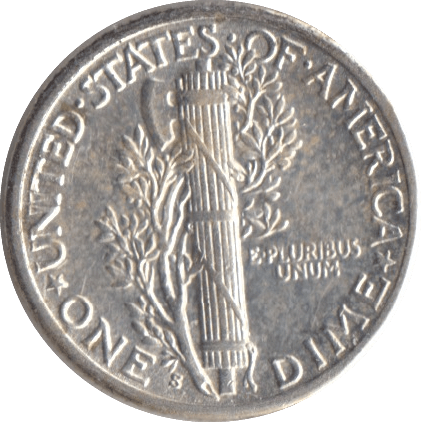 1929 USA SILVER DIME SAN FRANCISCO MINT - SILVER WORLD COINS - Cambridgeshire Coins