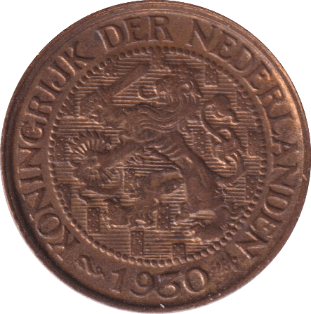1930 1 CENT NETHERLANDS - WORLD COINS - Cambridgeshire Coins