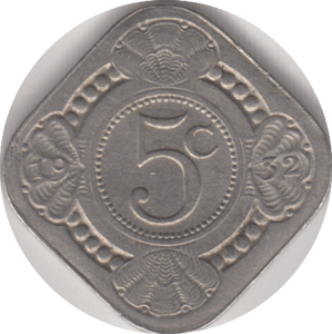 1930 5 CENTS NETHERLANDS - WORLD COINS - Cambridgeshire Coins