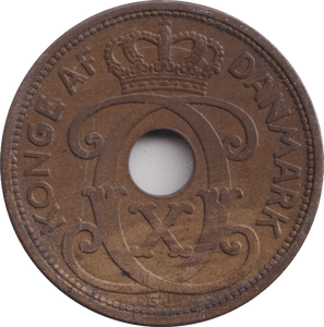 1930 5 ORE DENMARK - WORLD COINS - Cambridgeshire Coins