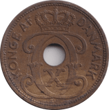 1930 5 ORE DENMARK - WORLD COINS - Cambridgeshire Coins