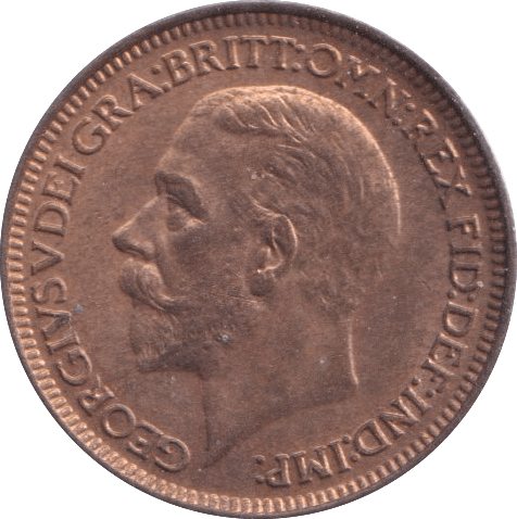 1930 FARTHING ( BU ) - Farthing - Cambridgeshire Coins
