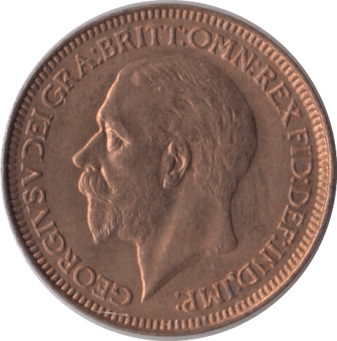 1930 FARTHING ( UNC ) - Farthing - Cambridgeshire Coins