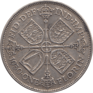 1930 FLORIN ( GVF ) - FLORIN - Cambridgeshire Coins