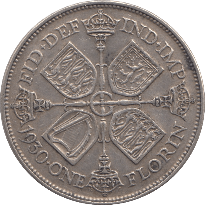 1930 FLORIN ( GVF ) - FLORIN - Cambridgeshire Coins