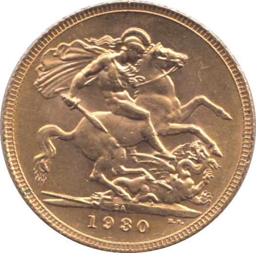 1930 GOLD SOVEREIGN ( UNC ) SOUTH AFRICA MINT - Sovereign - Cambridgeshire Coins