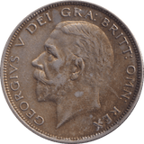 1930 HALFCROWN ( EF ) - Halfcrown - Cambridgeshire Coins