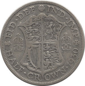 1930 HALFCROWN ( F ) 5 - Halfcrown - Cambridgeshire Coins