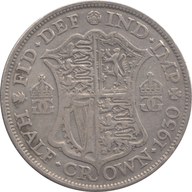 1930 HALFCROWN ( FINE ) 1 - Halfcrown - Cambridgeshire Coins
