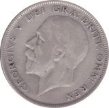 1930 HALFCROWN ( FINE ) C - Halfcrown - Cambridgeshire Coins