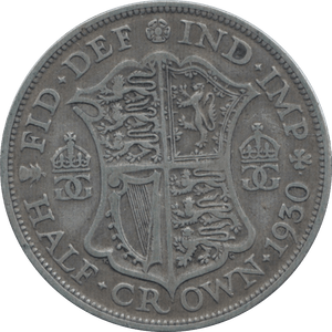 1930 HALFCROWN ( GF ) 1 - Halfcrown - Cambridgeshire Coins