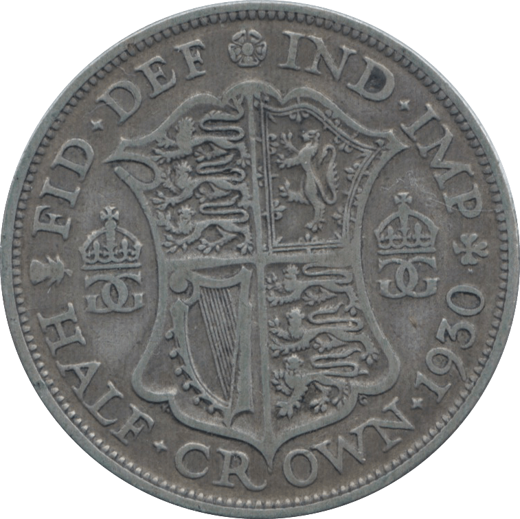 1930 HALFCROWN ( GF ) 1 - Halfcrown - Cambridgeshire Coins