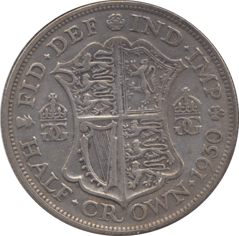 1930 HALFCROWN ( GF ) 2 - Halfcrown - Cambridgeshire Coins