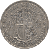 1930 HALFCROWN ( GF ) 3 - Halfcrown - Cambridgeshire Coins