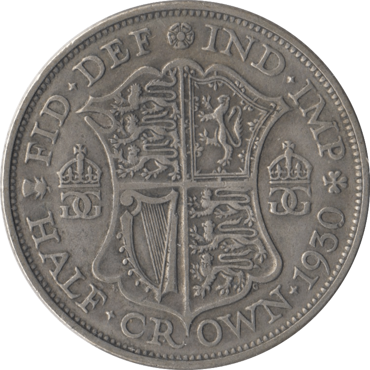1930 HALFCROWN ( GF ) - Halfcrown - Cambridgeshire Coins