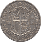1930 HALFCROWN ( GVF ) 11 - Halfcrown - Cambridgeshire Coins