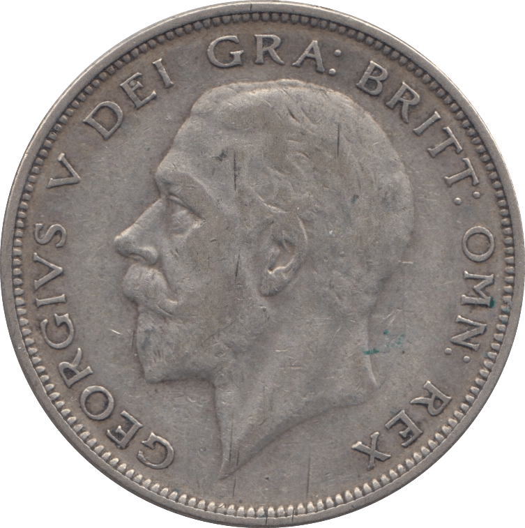 1930 HALFCROWN ( VF ) 5 - Halfcrown - Cambridgeshire Coins