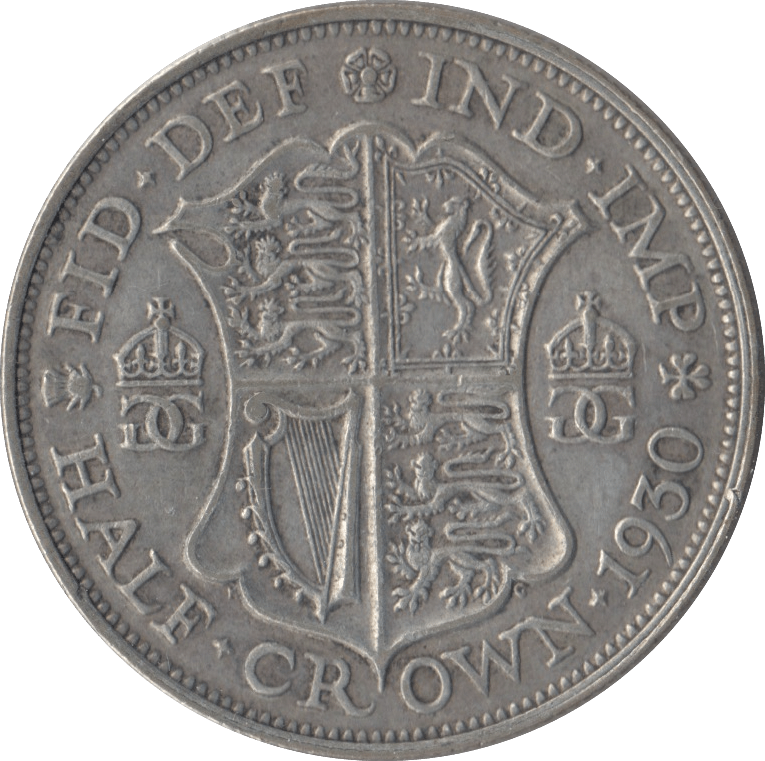1930 HALFCROWN ( VF ) - Halfcrown - Cambridgeshire Coins