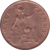 1930 HALFPENNY ( BU ) B - Halfpenny - Cambridgeshire Coins