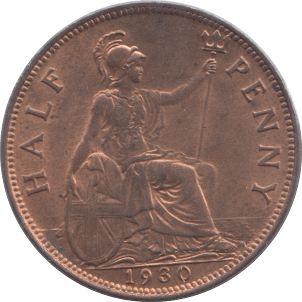 1930 HALFPENNY ( BU ) - Halfpenny - Cambridgeshire Coins