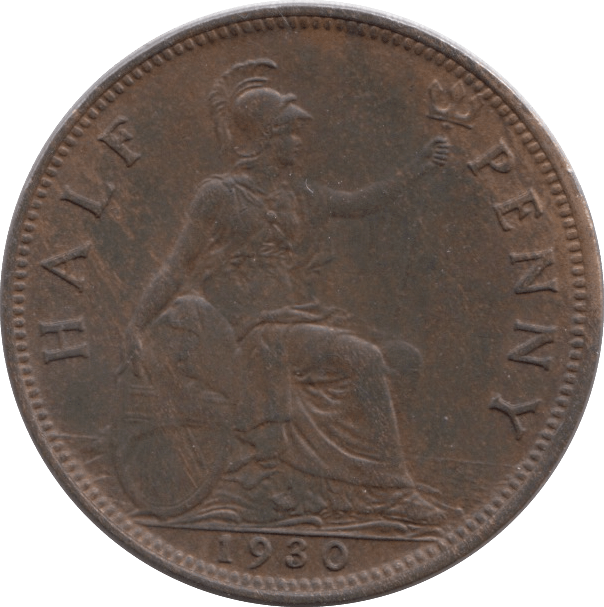 1930 HALFPENNY ( EF ) - Halfpenny - Cambridgeshire Coins