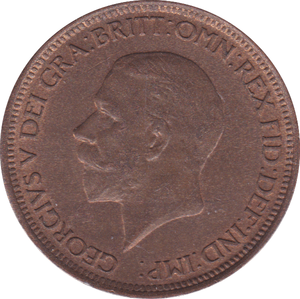 1930 HALFPENNY ( UNC ) B - Halfpenny - Cambridgeshire Coins