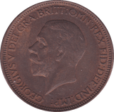 1930 HALFPENNY ( UNC ) C - Halfpenny - Cambridgeshire Coins