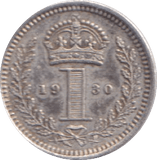 1930 MAUNDY PENNY ( EF ) - Maundy Coins - Cambridgeshire Coins