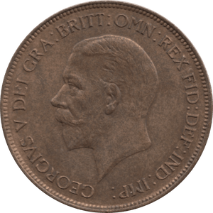1930 PENNY 1 ( AUNC ) 49 - Penny - Cambridgeshire Coins