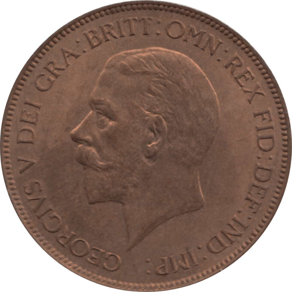 1930 PENNY 2 ( UNC ) 1A - Penny - Cambridgeshire Coins