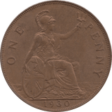 1930 PENNY 2 ( UNC ) 1A - Penny - Cambridgeshire Coins