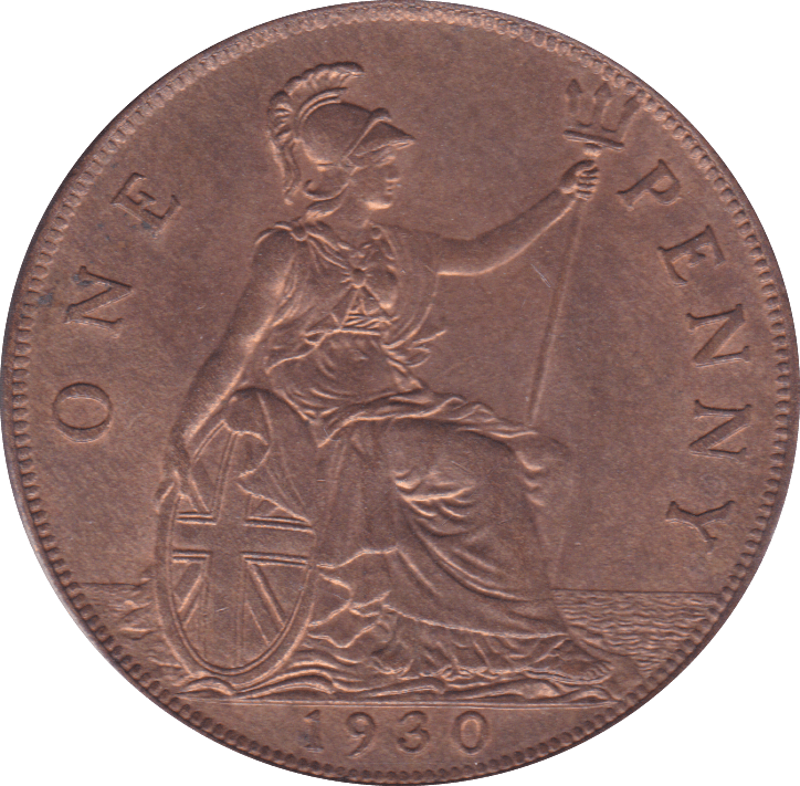 1930 PENNY ( BU ) B - Penny - Cambridgeshire Coins