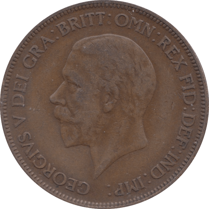 1930 PENNY ( EF ) 2 - Penny - Cambridgeshire Coins