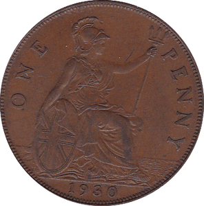 1930 PENNY ( EF ) - Penny - Cambridgeshire Coins