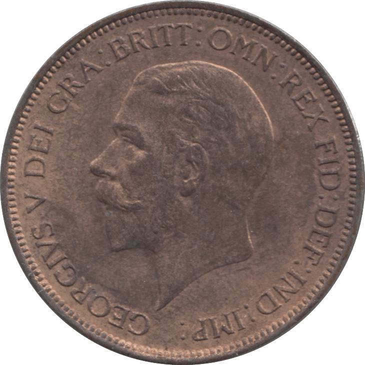 1930 PENNY ( UNC ) 2 - Penny - Cambridgeshire Coins