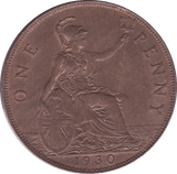 1930 PENNY ( UNC ) A - Penny - Cambridgeshire Coins