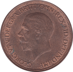 1930 PENNY ( UNC ) B - Penny - Cambridgeshire Coins