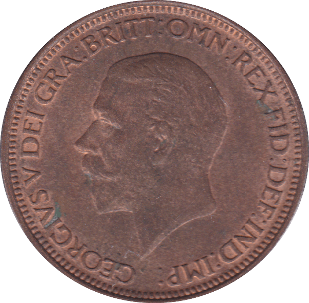 1930 PENNY ( UNC ) B - Penny - Cambridgeshire Coins