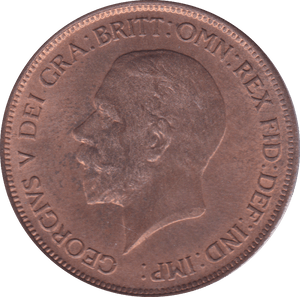 1930 PENNY ( UNC ) C - Penny - Cambridgeshire Coins