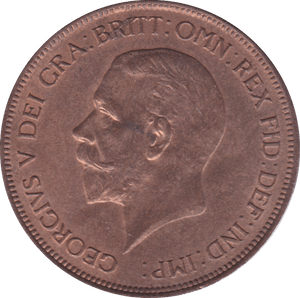 1930 PENNY ( UNC ) E - Penny - Cambridgeshire Coins