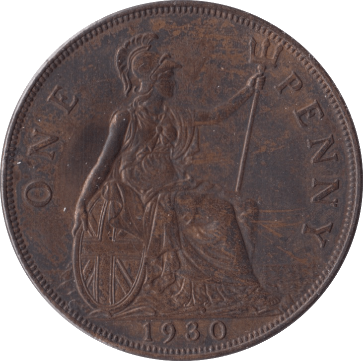 1930 PENNY ( UNC ) - Penny - Cambridgeshire Coins