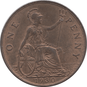 1930 PENNY ( UNC ) - Penny - Cambridgeshire Coins