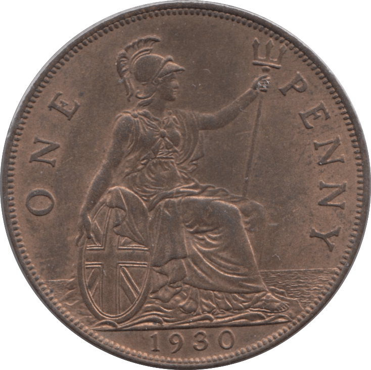 1930 PENNY ( UNC ) - Penny - Cambridgeshire Coins