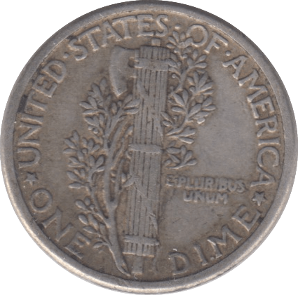 1930 SILVER DIME USA - SILVER WORLD COINS - Cambridgeshire Coins