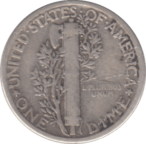 1930 SILVER DIME USA - SILVER WORLD COINS - Cambridgeshire Coins