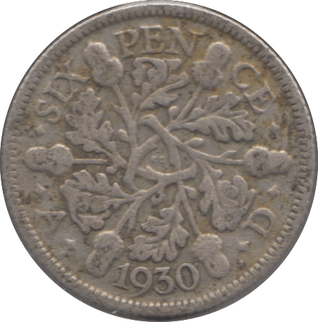 1930 SIXPENCE ( FINE ) - Sixpence - Cambridgeshire Coins