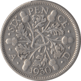 1930 SIXPENCE ( FINE ) - Sixpence - Cambridgeshire Coins