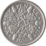 1930 SIXPENCE ( GF ) - Sixpence - Cambridgeshire Coins