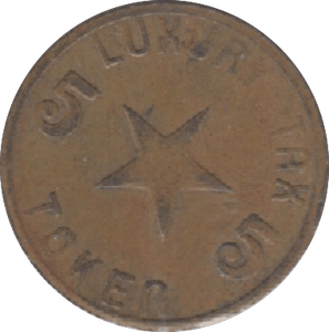 1930 USA ALABAMA TAX 5 CENTS - Token - Cambridgeshire Coins