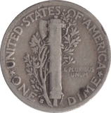 1930 USA SILVER DIME SAN FRANCISCO MINT - SILVER WORLD COINS - Cambridgeshire Coins